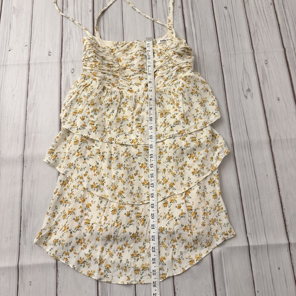 Reformation Avni Floral Tiered Mini Sundress‎ in Adagio Size Medium Women's Sexy - Picture 5 of 12
